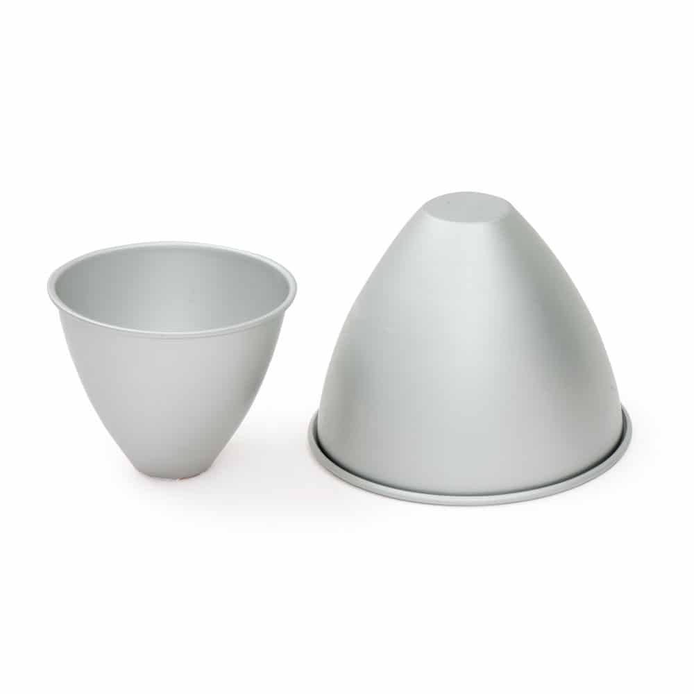 Anodized Aluminum Doll Pan Ø 185 X 51 XH 148 mm Cake CraftCake Craft