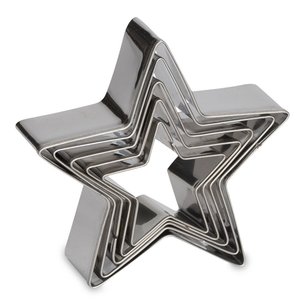 S S Star Cookie Cutter Set Of 5 Cake CraftCake Craft