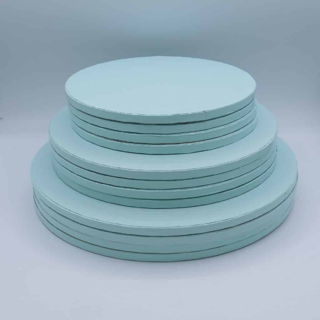 Drum Round Baby Blue - 25cm - Cake CraftCake Craft