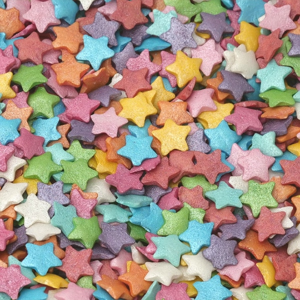 Stars Large Mixed Colours