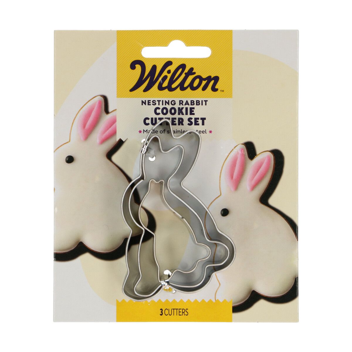 Wilton Cookie Cutter Rabbit set of 3