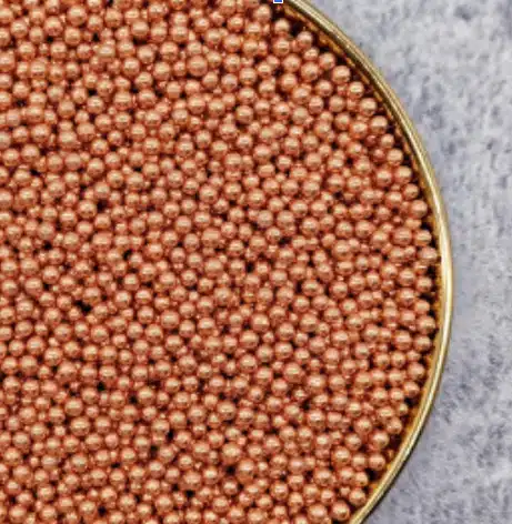 Metallic Rose Gold Pearls – 4mm